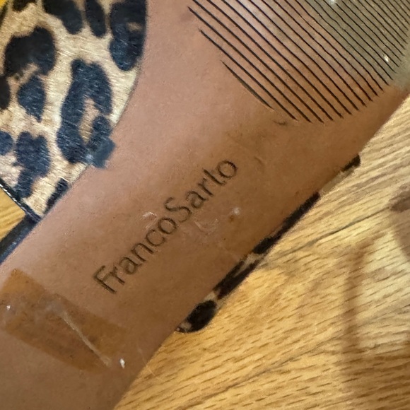 Leopard print sandals - Picture 3 of 4